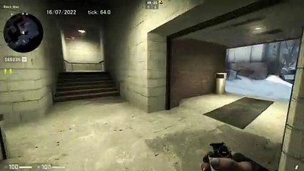 How to Smoke Storage Room on Office, option 1 - CSGO