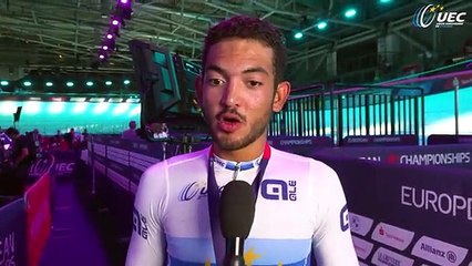 Championnats d’Europe 2022 - Donavan Grondin, King of Europe on the Omnium : "I didn't really believe it, I just thought I was going for the medal"