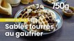 Vidéo de la recette des sablés fourrés au chocolat au gaufrier - 750g