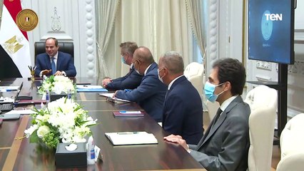 الرئيس السيسي يتابع مشروعات وزارة النقل والتعاون بين شركة سكك حديد ألمانيا "دويتش بان"