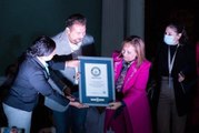 Meksika'da 3 bin 932 metrelik halı Guinness Rekorlar Kitabı'na girdi