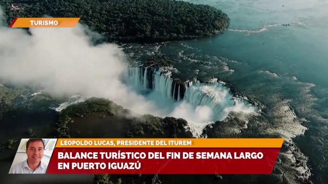 Balance turístico del fin de semana largo en Puerto Iguazú