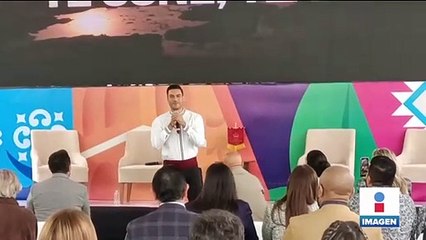 Carlos Rivera presume la riqueza cultural de Tlaxcala