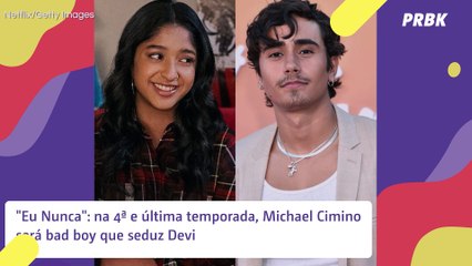 "Eu Nunca": Michael Cimino será bad boy que seduz Devi na 4ª temporada