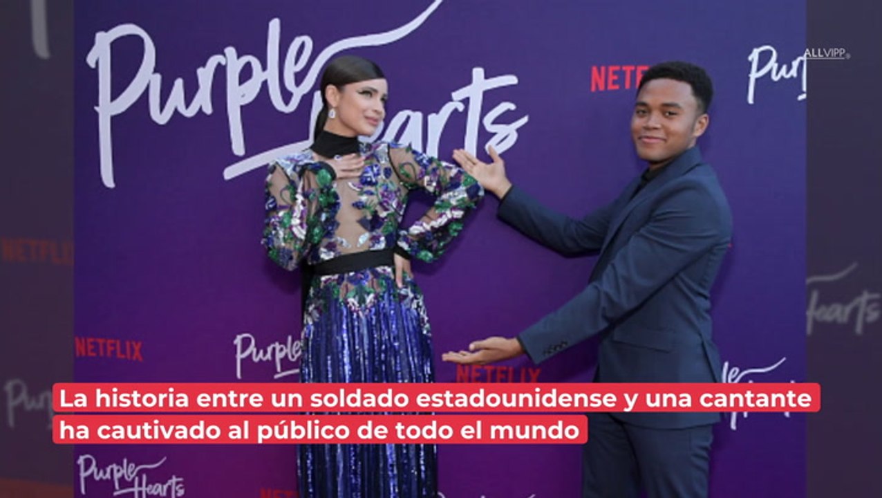 ¿Basada en hechos reales? Conoce al elenco de la película 'Purple Hearts'