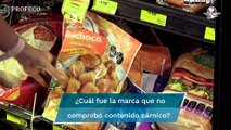 Estos son los Nuggets que no contienen pollo, según Profeco