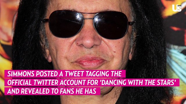 Kiss Gene Simmons On Dancing With The Stars Invitation