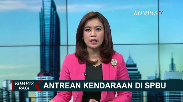 Pertalite dan Solar Diduga Langka, Antrean Pengisian BBM Terjadi di SPBU Grogol Petamburan