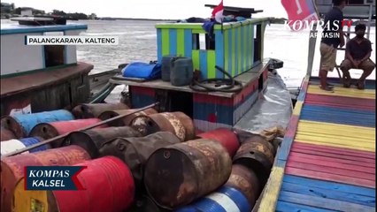 TNI AL Gagalkan Penyelundupan 38 Ton Solar Bersubsidi Lewat Jalur Sungai