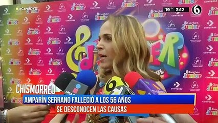 Amparín Serrano fallece a los 56 años