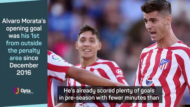 Simeone excited by Morata potential after double in Getafe win