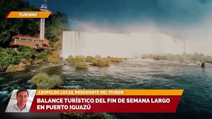 Balance turístico del fin de semana largo en Puerto Iguazú