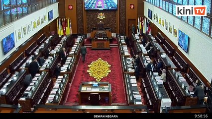 LIVE: Dewan Negara sitting - August 16 (Morning session)