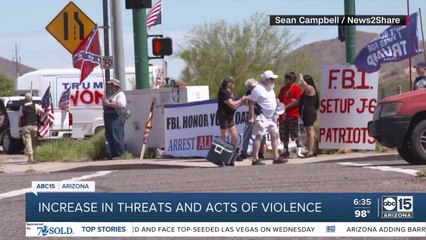 Increase in threats and acts of violence against FBI