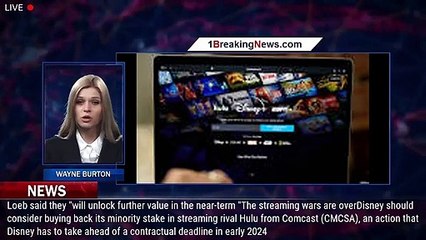 Activist investor wants Disney to buy back Hulu stake and spin off ESPN - 1breakingnews.com