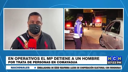 MP captura a un hombre por supuesta trata de personas en Comayagua