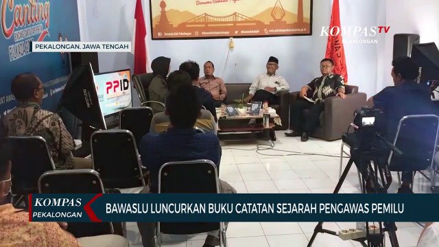 Bawaslu Luncurkan Buku Catatan Sejarah Pengawas Pemilu
