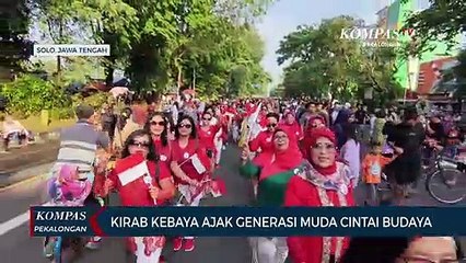 Kirab Kebaya Ajak Generasi Muda Cintai Budaya