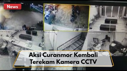 LAGI !! Aksi Pencurian Kendaraan Bermotor Terekam CCTV di Jl. Arifin Achmad Pekanbaru !!