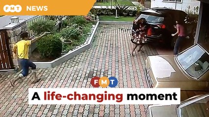 Quiet teacher goes from robbery victim to neighbourhood champ