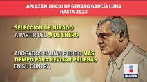 Juicio de Genaro García Luna se aplaza hasta enero de 2023