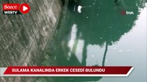 Hidroelektrik santrali kapaklarında erkek cesedi bulundu
