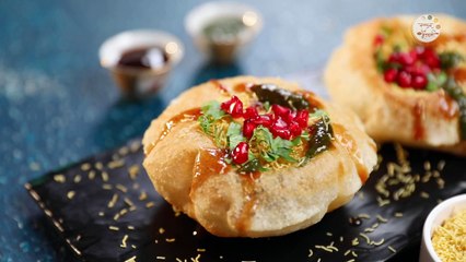 चटपटीत खाण्याचं मन करतय? बनवा दिल्लीची फेमस खट्टी मीठी राज कचोरी | Raj Kachori Recipe | Archana