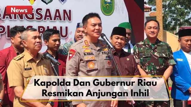 Kapolda Riau Dan Gubernur Resmikan Rumah Kebangsaan Cipayung Plus Riau