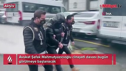 Avukat Şafak Mahmutyazıcıoğlu davası bugün başlıyor