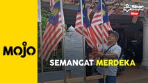 Ratusan Jalur Gemilang warnai semangat Merdeka orang Johor