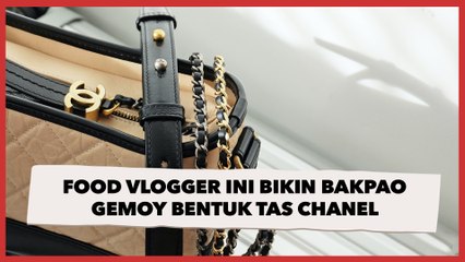 Food Vlogger Ini Bikin Bakpao Gemoy Bentuk Tas Chanel, Lezatnya Mewah Banget