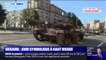 Des chars russes détruits exposés à Kiev pour la fête de l'indépendance de l'Ukraine