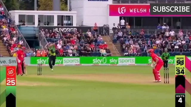 WELSH FIRE VS SOUTHERN BRAVE HIGHLIGHTS MATCH 22 2022 HUNDRED BALL