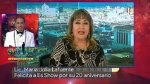 Lic María Julia así festeja con Ernesto Chavana