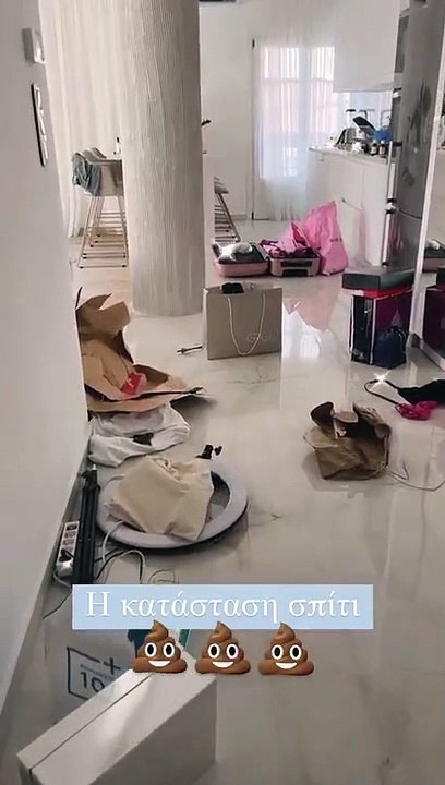 Ιωάννα Τούνη: Από την Κρήτη επέστρεψε στη Θεσσαλονίκη και αυτή η κατάσταση επικρατεί στο σπίτι της