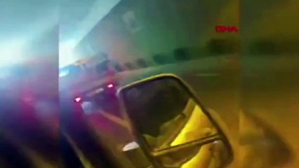 Trafikte uyarılan kamyonet şoförü terör estirdi