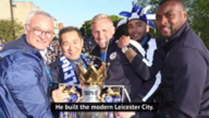 Leicester's Schmeichel pays tribute to late owner on anniversary