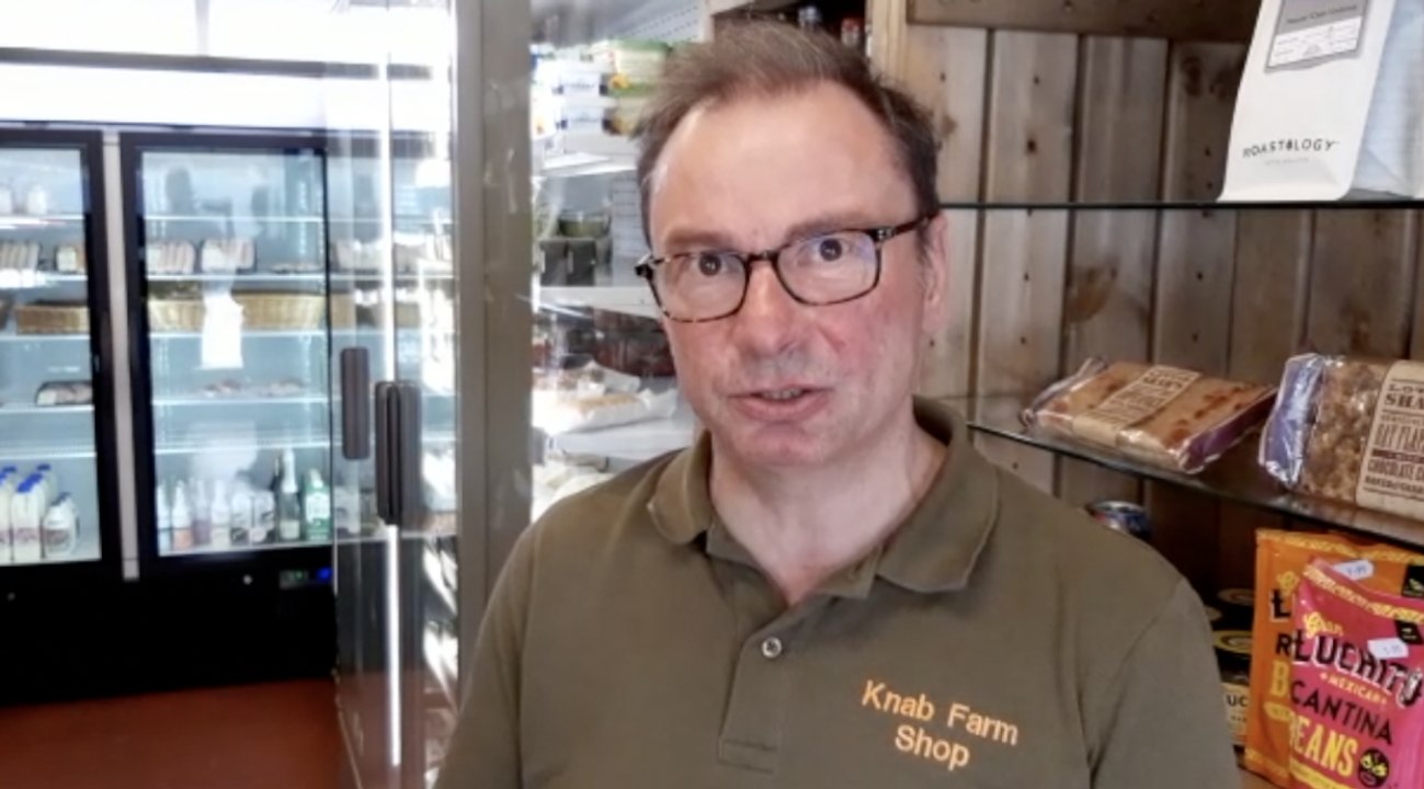 Ian Proctor of Knab Farm Shop on how small shops  are struggling with the cost of living crisis