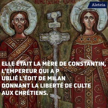 Saviez-vous que... sainte Hélène a fait construire les sanctuaires de Terre Sainte ?