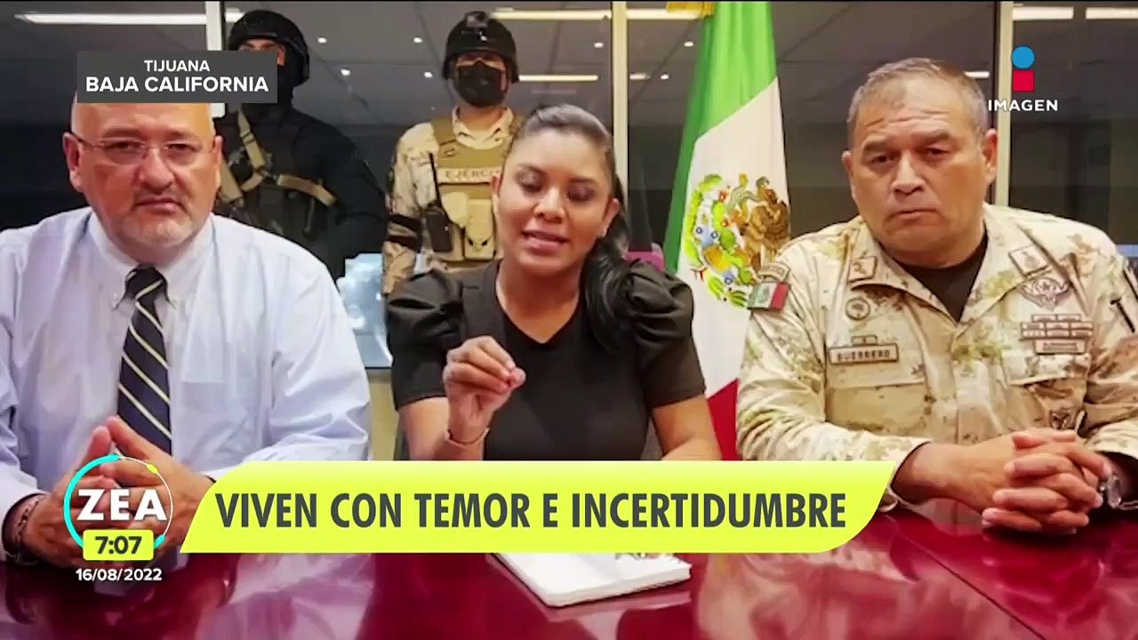Tijuanenses viven con temor e incertidumbre tras hechos de violencia