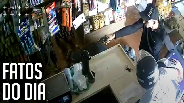 Homem é detido por populares após assalto à mão armada em mercadinho em Santarém