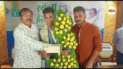 খেলা হবে দিবসে বাংলার দুই রত্নকে সংবর্ধনা