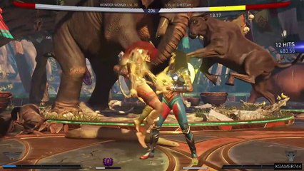 Injustice 2 - Wonder Woman Vs. Cheetah (VERY HARD)