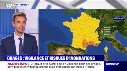 Download Video: Orages: Météo France place 8 départements en vigilance orange