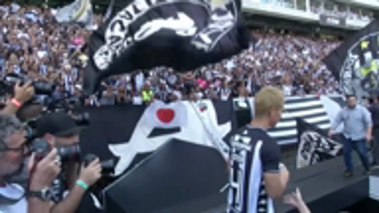 Honda is a big hit at Botafogo presentation