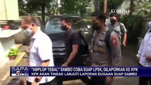 KPK akan Tindak Lanjuti Dugaan Suap Ferdy Sambo