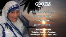 23 Mother Teresa Quote | If you judge people, you have no time to love them | #002