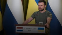 Volodymyr Zelensky appelle à ne pas céder au  