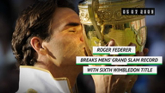 ON THIS DAY - Roger Federer wins record-breaking sixth Wimbledon title
