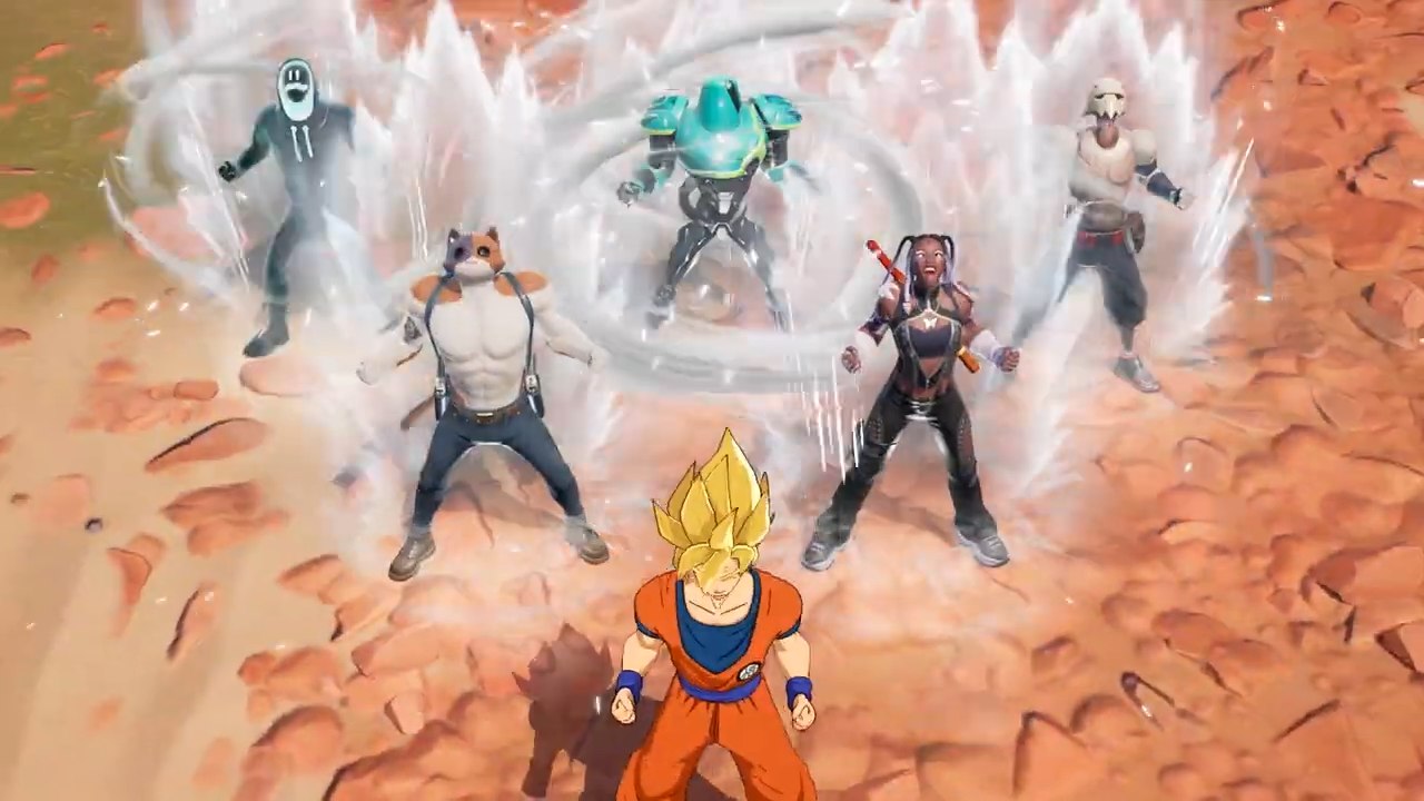 Trailer de Fortnite x Dragon Ball